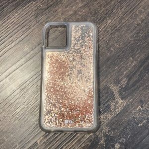 iPhone 11 glitter case